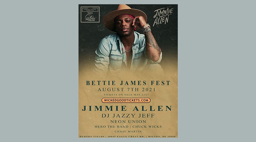 Jimmie Allen Announces Inaugural Bettie James Fest The Country Note