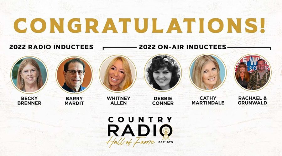 2022 Country Radio Hall of Fame Honorees Announced The Country Note