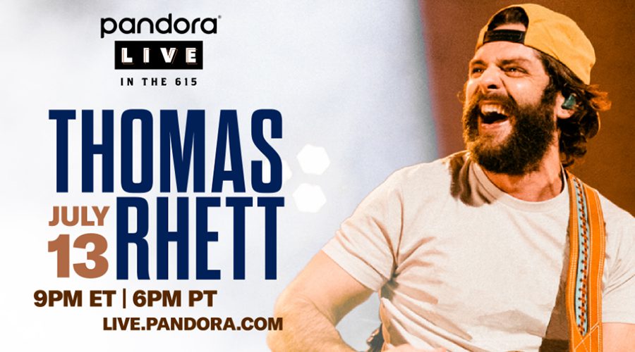 SiriusXM and Pandora Present: Pandora LIVE the 615: THOMAS RHETT - Country Note